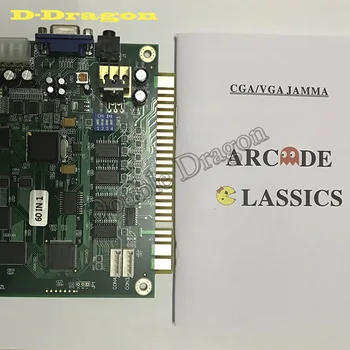 60 1 Lihtne paigaldada CGA VGA Väljund Multicade PCB Vertikaalne Naljakas Mäng, Juhatuse Klassikaline Horisontaalne Vastupidav Jamma Arcade