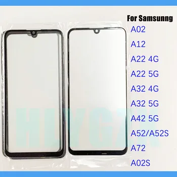10tk Esi Klaas Samsung Galaxy A02s A12 A22 A32 A42 A52s A72 4G, 5G Puutetundliku Ekraaniga LCD Välimine Objektiivi Klaasi Asendamine